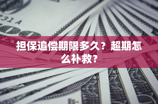武汉担保追偿期限多久？超期怎么补救？